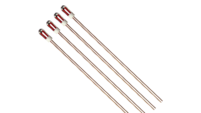 帶陶瓷套管玻封測溫型NTC熱敏電阻器MF51單端系列